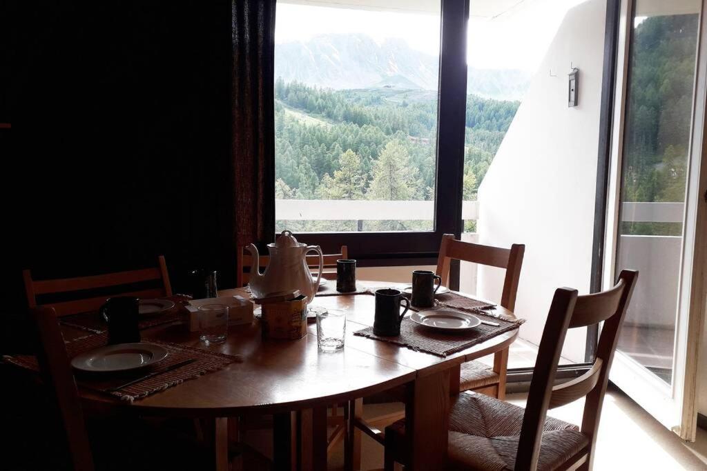 Studio Vue Sur La Montagne A Vars Les Claux Exteriér fotografie